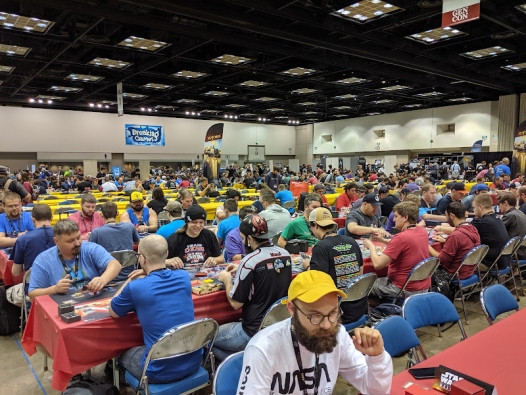 Gen Con crowd playing