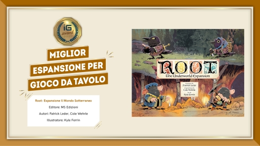 ioGioco Award 2021 - MIGLIORE ESPANSIONE PER GIOCO DA TAVOLO