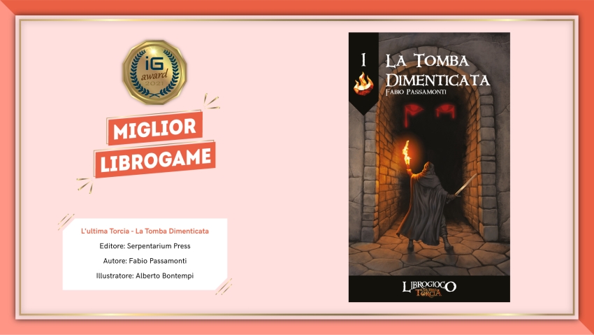 ioGiocoAward 2021 Miglior Librogioco