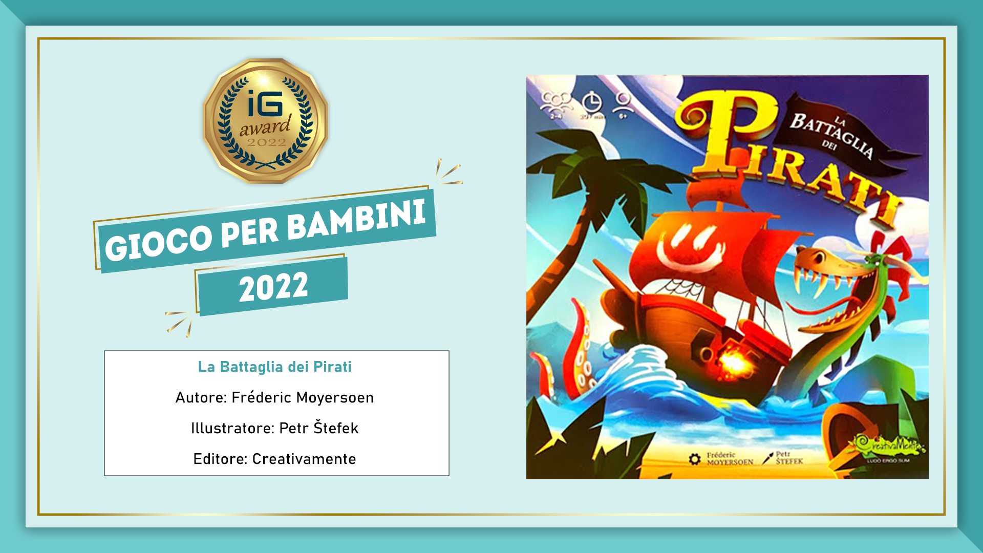 ioGioco Awad 2022 - Gioco per bambini