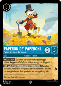 Disney Lorcana Paperon de Paperoni