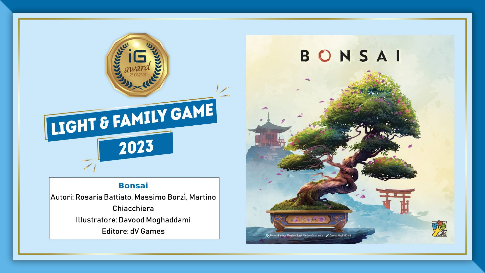 ioGioco Award 2023 - Light & Family game