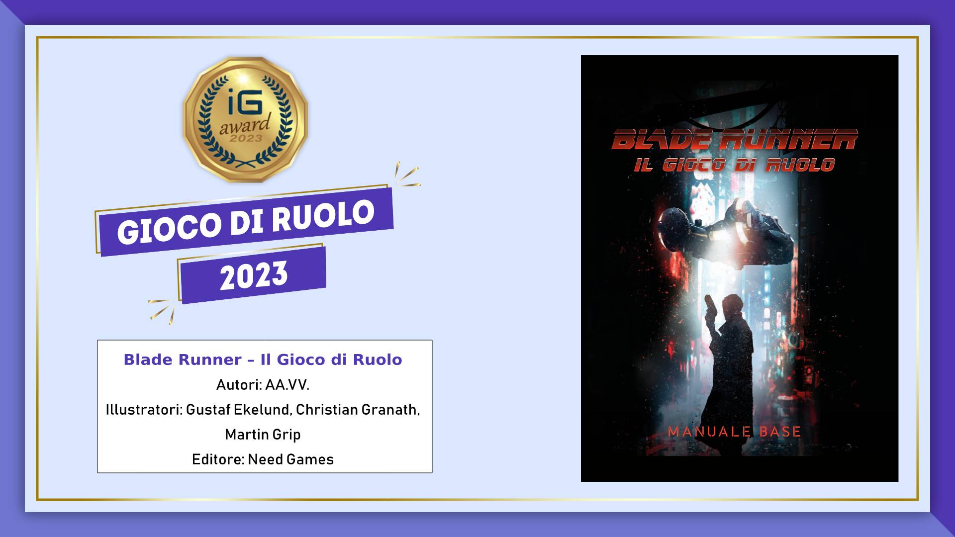 ioGioco Awad 2023 - Gioco di Ruolo
