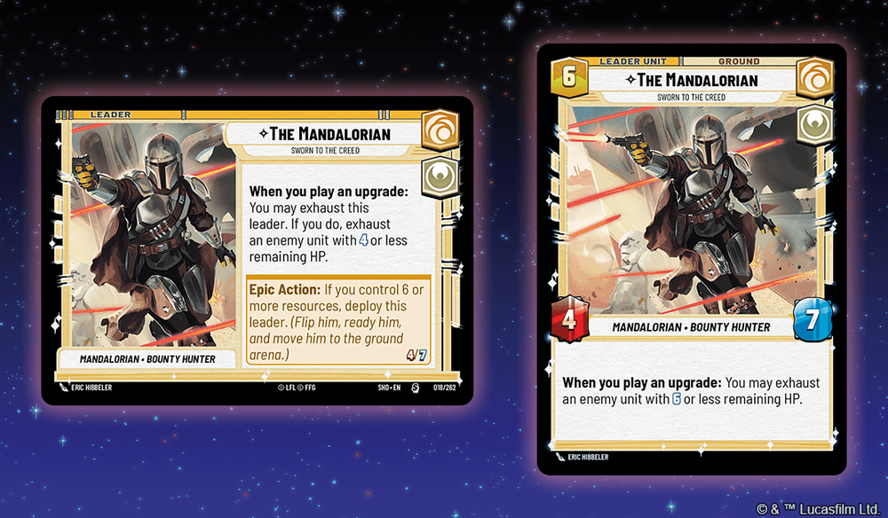 star wars: unlimited ombre sulla galassia