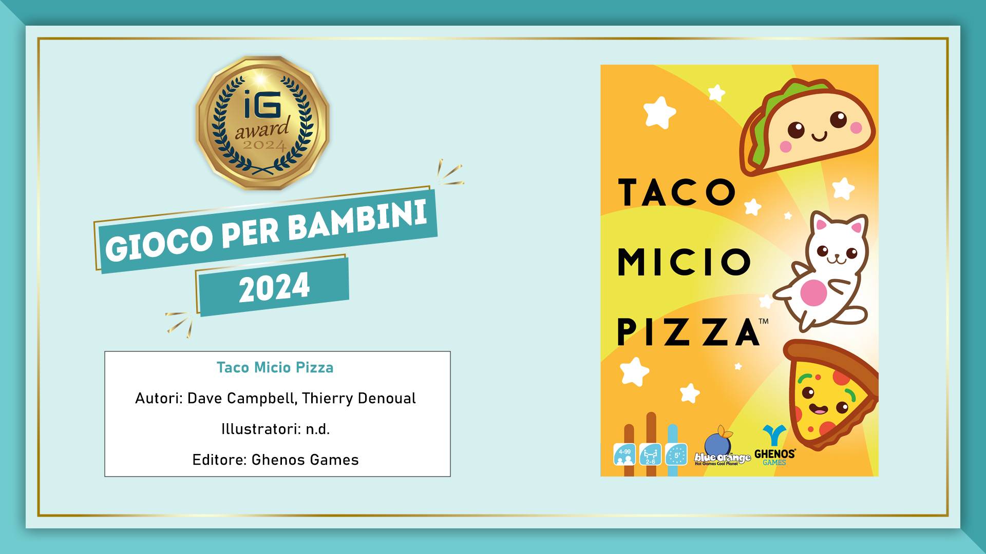 ioGioco Award Bambini 2024