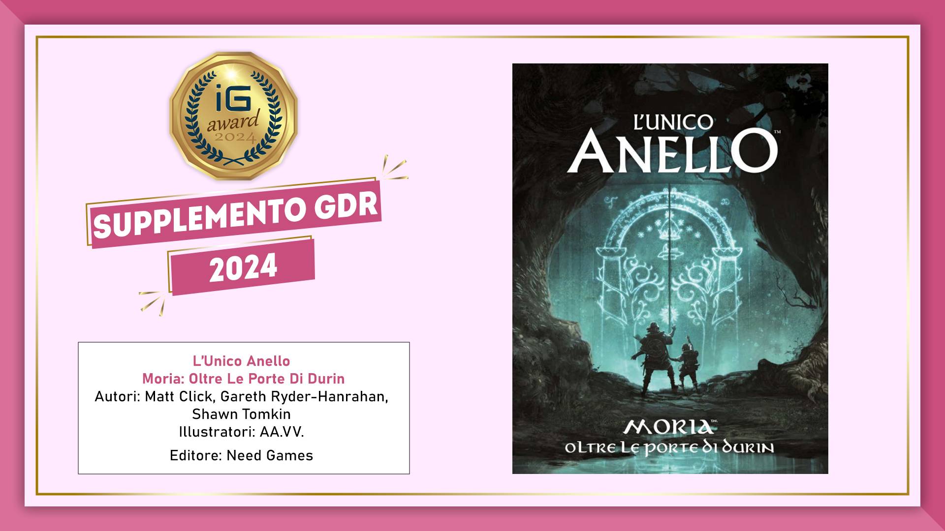 ioGioco Award Supplemento GDR 2024