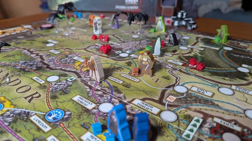 Il signore degli anelli il destino della compagnia gameplay