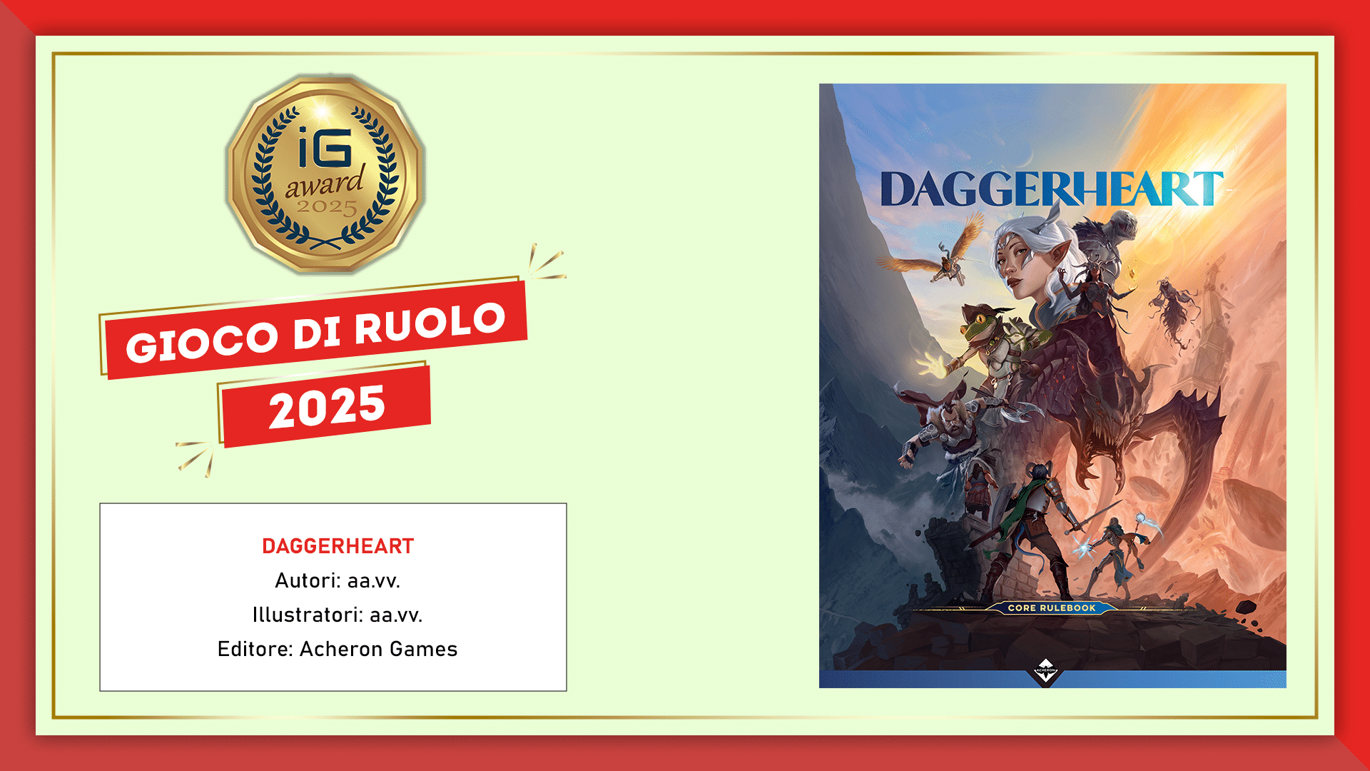 ioGioco Award GDR 2025