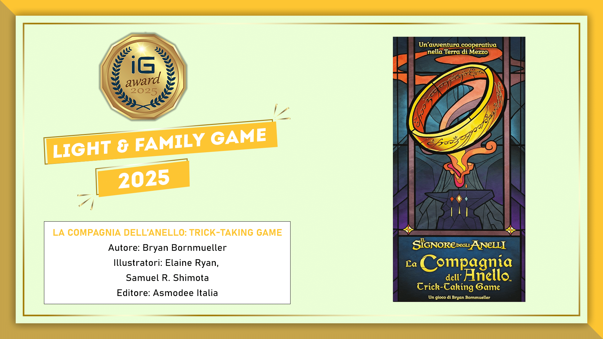 ioGioco Award Light & Family 2025