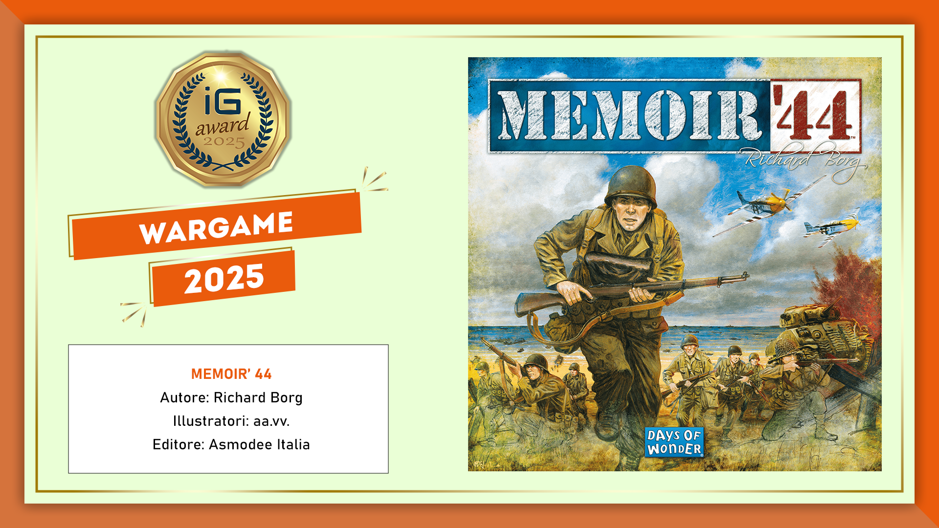 ioGioco Award Wargame 2025