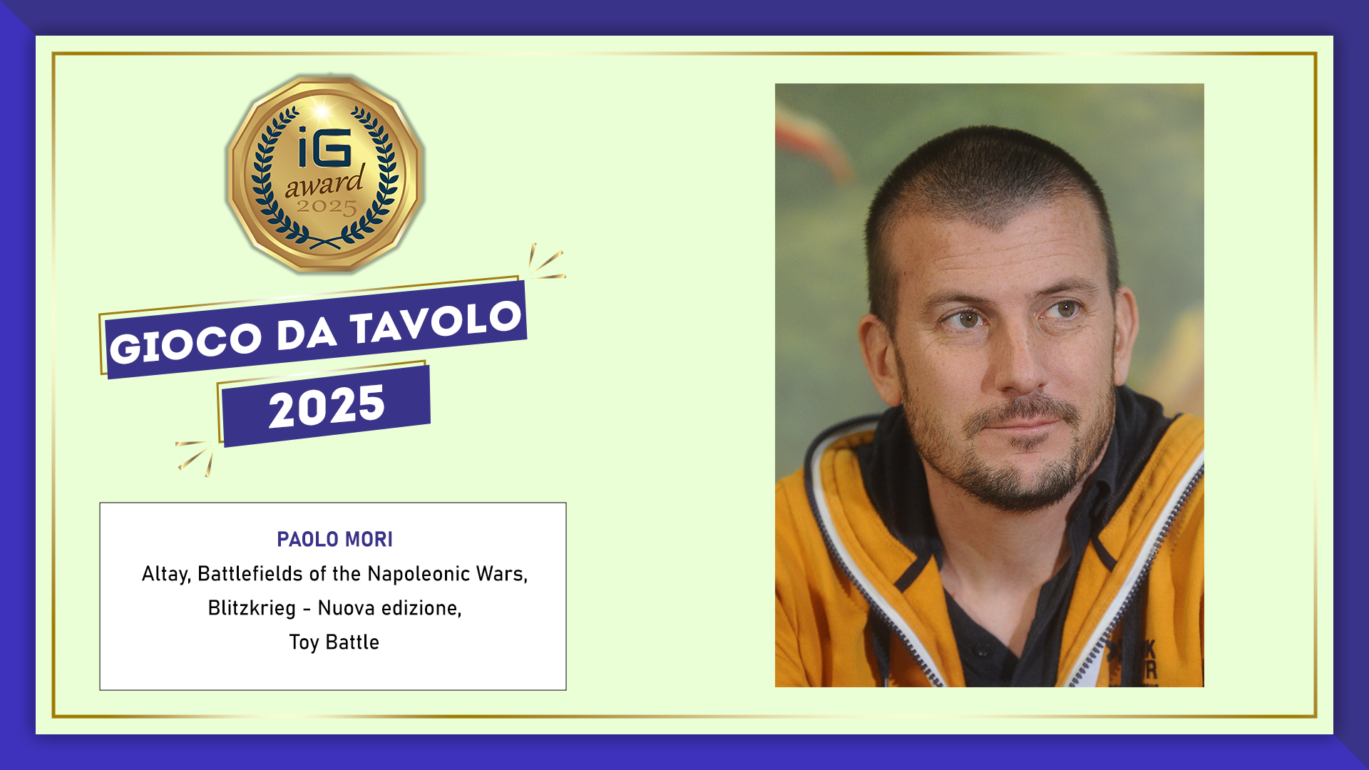 ioGioco Award Game Designer 2025