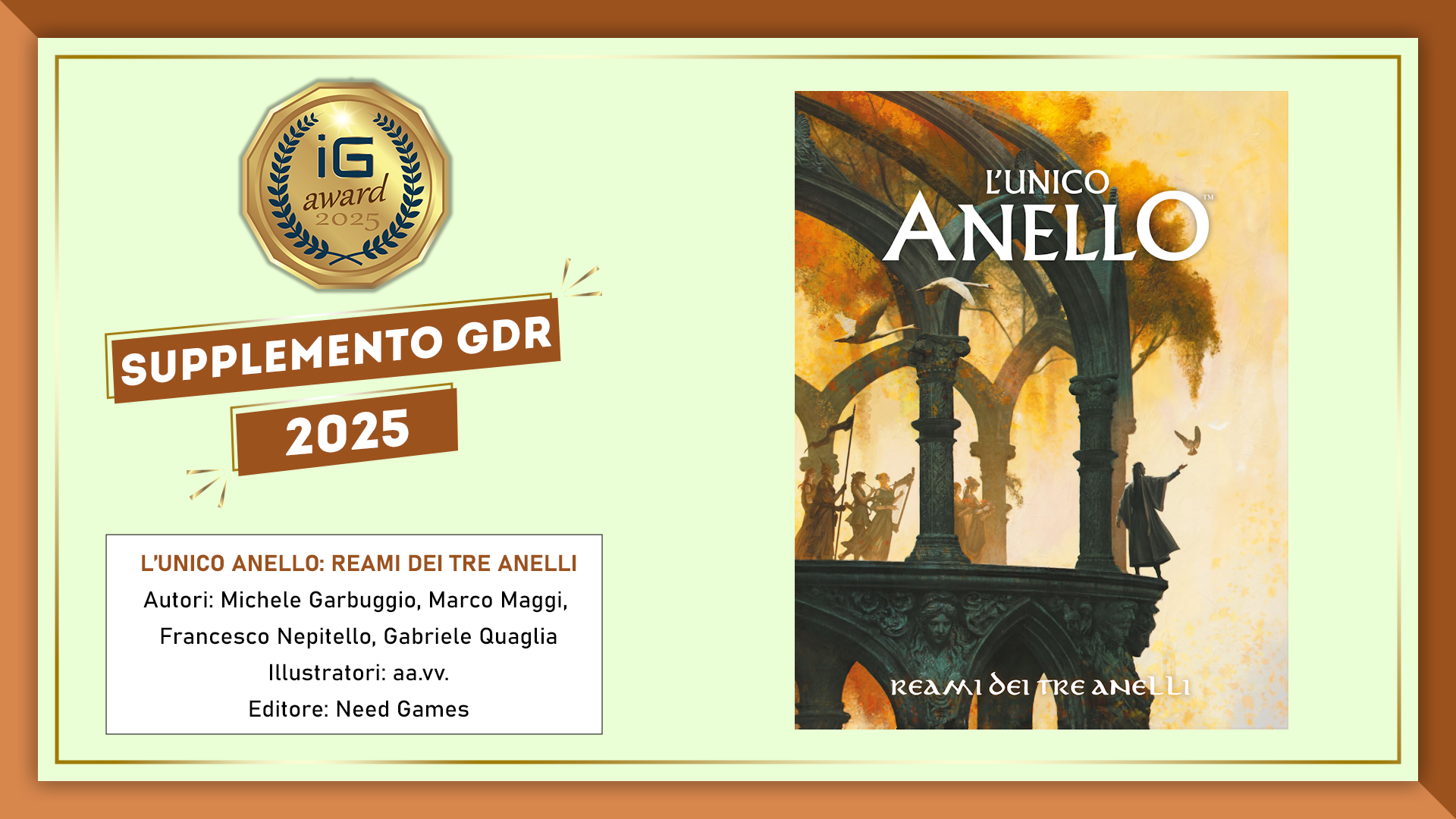 ioGioco Award Supplemento GDR 2025