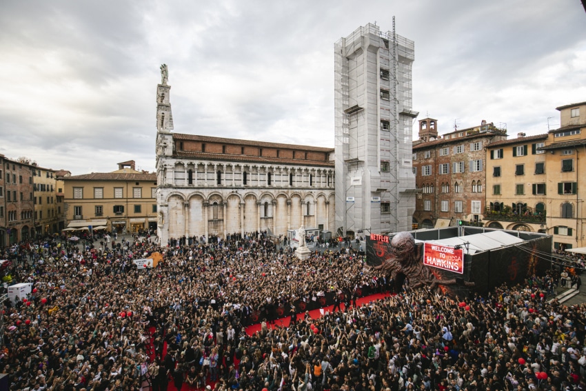Lucca C&G 2025 celebrazione Stranger Things